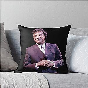 Johnny Mathis Throw Pillow