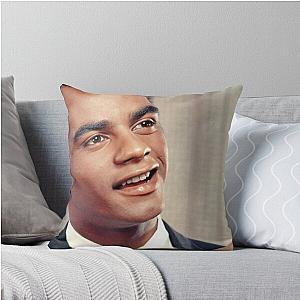 Johnny Mathis Throw Pillow