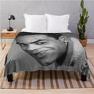 Johnny Mathis Black Throw Blanket