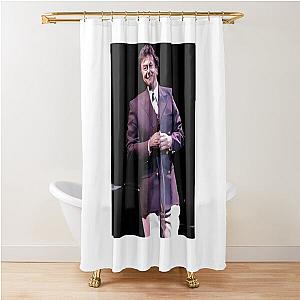 Johnny Mathis and John Astin Shower Curtain