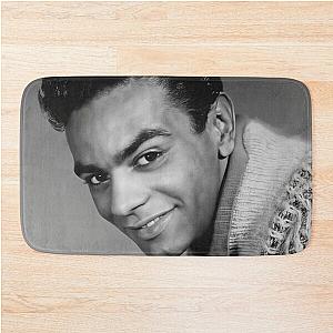 Johnny Mathis Black and Bath Mat