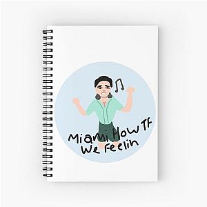 John Summit How we feelin sticker Spiral Notebook