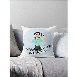 John Summit How we feelin sticker Throw Pillow