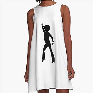 Disco Point John Travolta Saturday Night Fever A-Line Dress