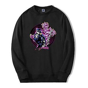 JoJo's Bizarre Adventure Sweatshirts - Star Platinum and Jotaro Kujo Pose Sweatshirt