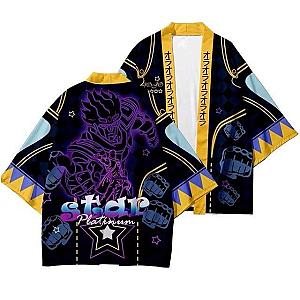 JoJo's Bizarre Adventure Kimono - Star Platinum Punch Kimono