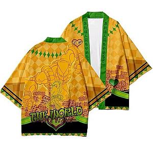 JoJo's Bizarre Adventure Kimono - Dio x The World Over Heaven Kimono