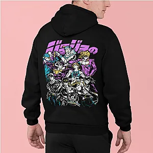 JoJo's Bizarre Adventure Hoodie Jotaro Kujo Dio Giorno