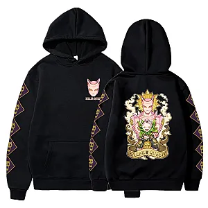 Jojos Bizarre Adventure Hoodie- Killer Queen Anime Hoodie