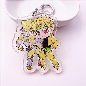JoJo's Bizarre Adventure Keychains - Dio Brando and The World Chibi Keychain