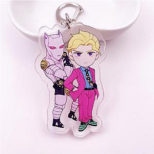 JoJo's Bizarre Adventure Keychains - Yoshikage Kira Killer Queen Chibi Keychain