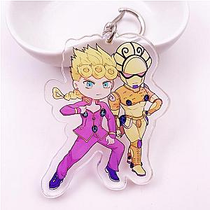 JoJo's Bizarre Adventure Keychains - Giorno x Gold Experience Chibi Keychain