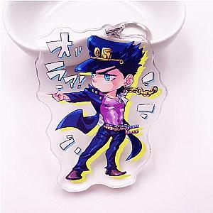 JoJo's Bizarre Adventure Keychains - Jotaro Kujo Menacing Chibi Keychain