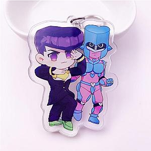 JoJo's Bizarre Adventure Keychains - Josuke and Crazy Diamond Chibi Keychain