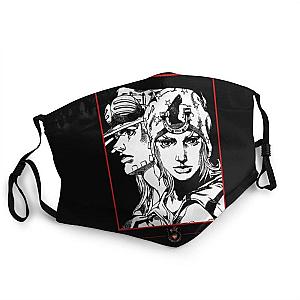 JoJo's Bizarre Adventure Face Masks - Gyro Zeppeli x Johnny Joestar Face Mask
