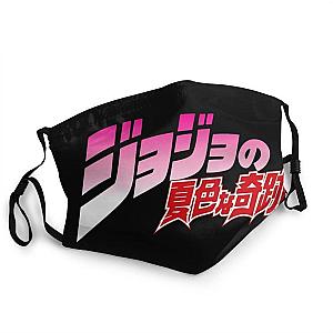 JoJo's Bizarre Adventure Face Masks - JoJo's Bizarre Adventure Logo Face Mask