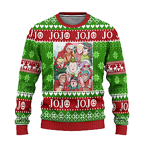 JoJos Bizarre Adventure Custom Christmas Sweater Ugly Xmas Gift