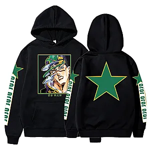 JoJo’s Bizarre Adventure Hoodies – Harajuku Kujo Jotaro Japan Anime JoJo Bizarre Adventure Hoodies