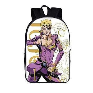 JoJo's Bizarre Adventure Backpacks - Giorno Giovanna Gold Experience Pose Backpack