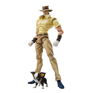 JoJo's Bizarre Adventure Figures &amp; Toys - Joseph Joestar and Iggy Action Figure