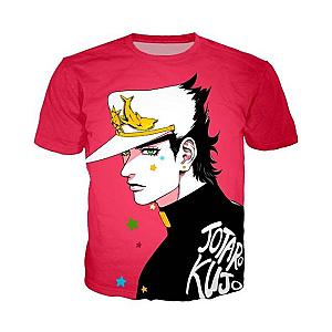 JoJo's Bizarre Adventure T-Shirts - Jotaro Kujo Without Jacket T-Shirt
