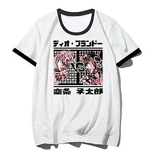 JoJo's Bizarre Adventure T-Shirts - Jotaro Kujo versus Dio Brando T-shirt-jojo