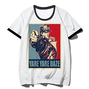 JoJo's Bizarre Adventure T-Shirts - Jotaro Kujo Yare Yare Daze T-Shirt