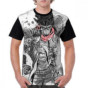 JoJo's Bizarre Adventure T-Shirts - Star Platinum x Jotaro Stylish T-shirt-jojo