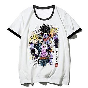 JoJo's Bizarre Adventure T-Shirts - Jotaro x Star Platinum T-shirt-jojo