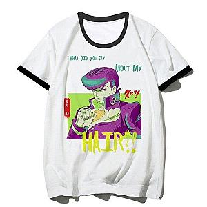 JoJo's Bizarre Adventure T-Shirts - Josuke Higashikata What Did You Say About My Hair?! T-Shirt
