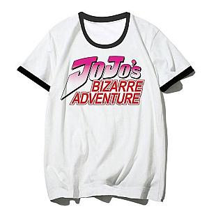 JoJo's Bizarre Adventure T-Shirts - JJBA Logo T-shirt-jojo