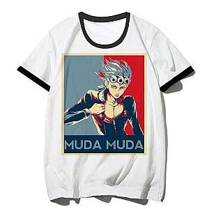 JoJo's Bizarre Adventure T-Shirts - Giorno Giovanna Muda Muda T-shirt-jojo