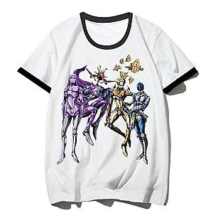 JoJo's Bizarre Adventure T-Shirts - Golden Wind Team Bucciarati Stands T-shirt-jojo