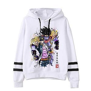 JoJo's Bizarre Adventure Hoodies - Jotaro Kujo x Star Platinum Badass Hoodie