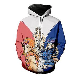 JoJo's Bizarre Adventure Hoodies - Steel Ball Run Characters Hoodie