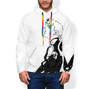 JoJo's Bizarre Adventure Hoodies - Giorno Giovanna Black and White Hoodie
