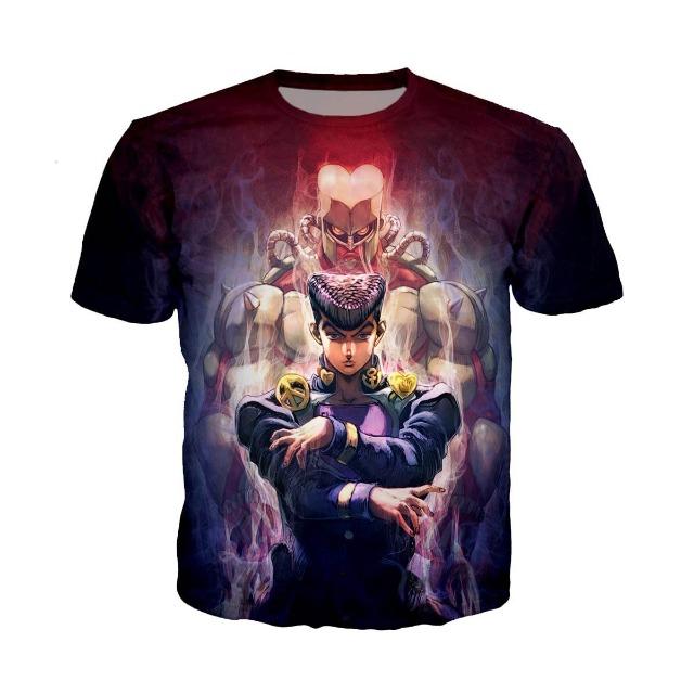 JoJo's Bizarre Adventure Josuke Higashikata Crazy Diamond T-Shirt JS1111 S Official JOJO Merch