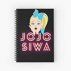 JoJo Siwa stickers, shirt, JoJo Siwa shirt, JoJo Siwa party Spiral Notebook