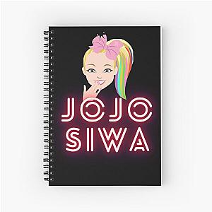 JoJo Siwa stickers, shirt, JoJo Siwa shirt, JoJo Siwa party Spiral Notebook