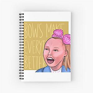 JoJo Siwa Isn't Afraid. Of anything Spiral Notebook