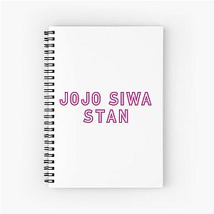 jojo siwa stan Spiral Notebook