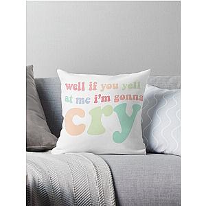 if you yell at me I'm gonna cry jojo siwa tiktok Throw Pillow