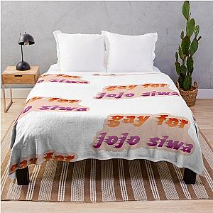 gay for jojo siwa Throw Blanket