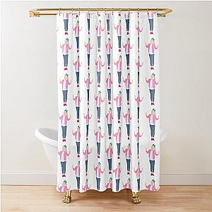 JoJo Siwa Digital Drawing Shower Curtain