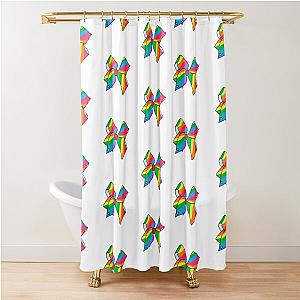 Jojo Siwa Rainbow Bow Shower Curtain