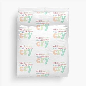 if you yell at me I'm gonna cry jojo siwa tiktok Duvet Cover