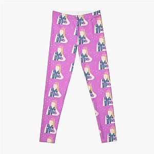 Cute JoJo Siwa drawing with glitter  Leggings