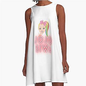 JoJo Siwa stickers, shirt, JoJo Siwa shirt, JoJo Siwa party A-Line Dress