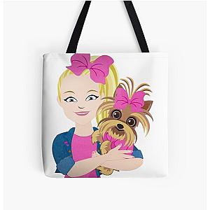 Jojo siwa e Bow Bow All Over Print Tote Bag