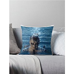 Jojo Siwa Coming Out of the Water Karma Music Video Throw Pillow